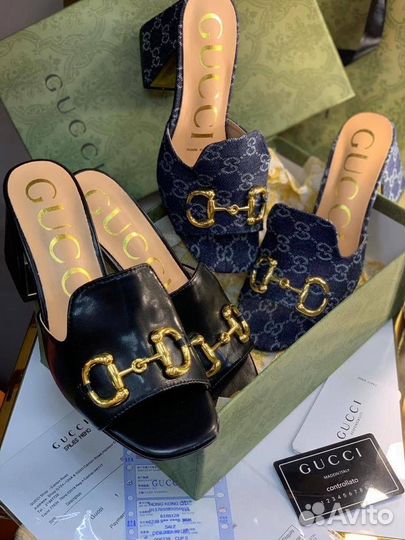 Мюли сабо гуччи 35.36