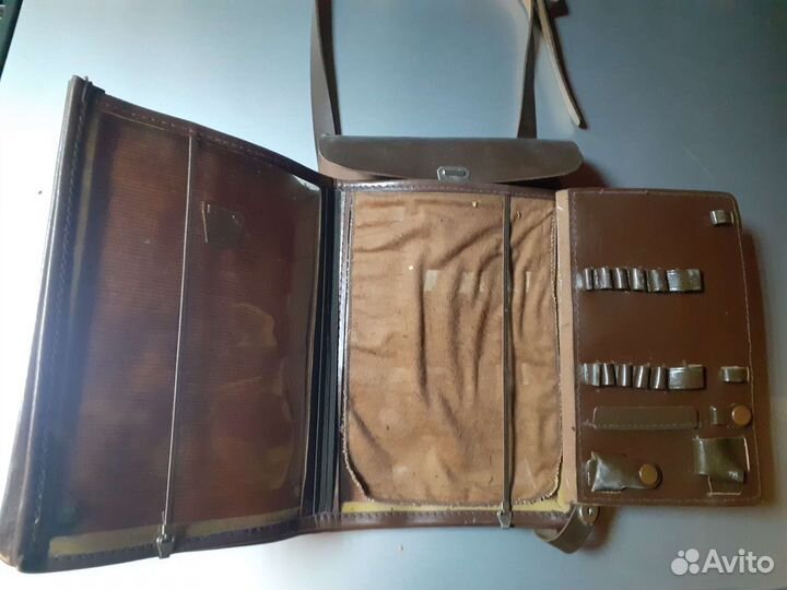 Планшет офицерский кожаный