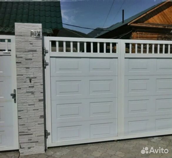 Распашные ворота 3500*2100