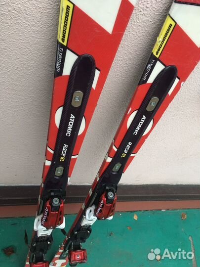 Горные лыжи atomic race sl titanium