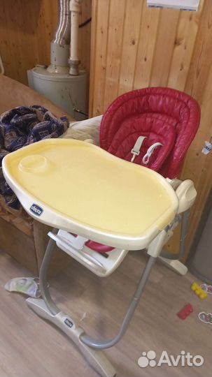 Стульчик для кормления chicco polly magic