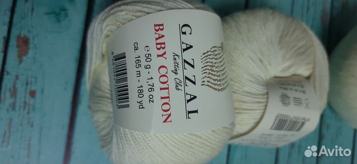 Пряжа gazzal baby cotton