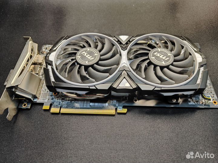 Видеокарта MSI radeon RX580 8gb