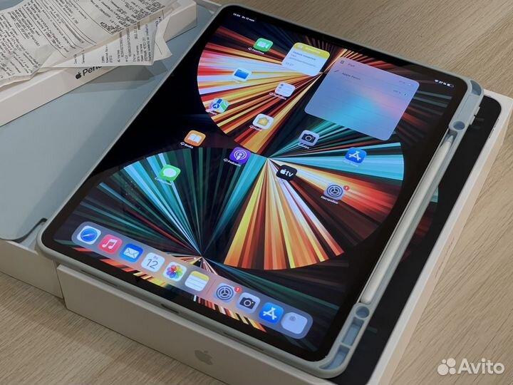 iPad Pro 12.9 M1 + Apple Pencil 2 + чехол