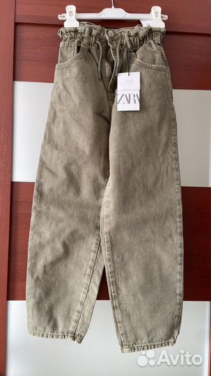 Джинсы Zara для девочки 140