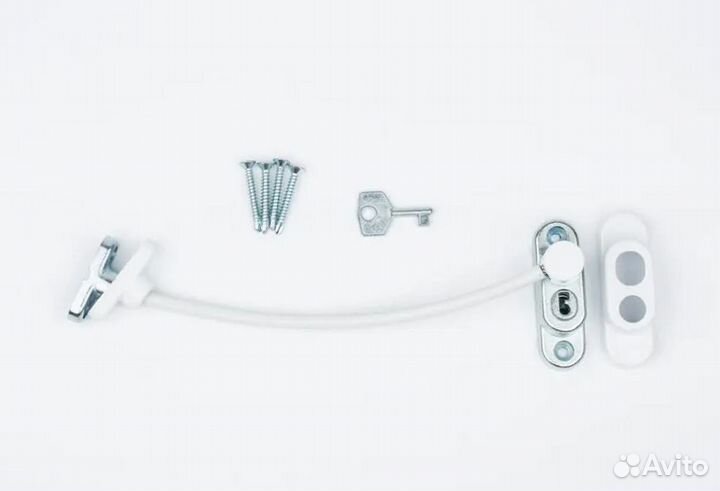 Замок Penkid оконный с тросом, белый