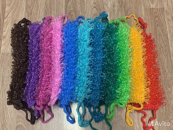 Мочалка ручной работы