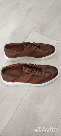 Кеды мужские летние коричневые