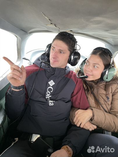 Полет на самолете Кул-Шариф, Казань-Арена