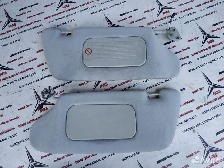 Козырьки w163 ML Mercedes