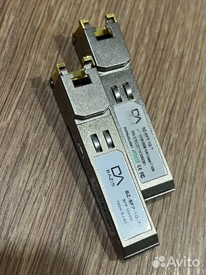 Модуль SFP-RJ45 10/100/1000 BZ BZ-SFP-1G-T