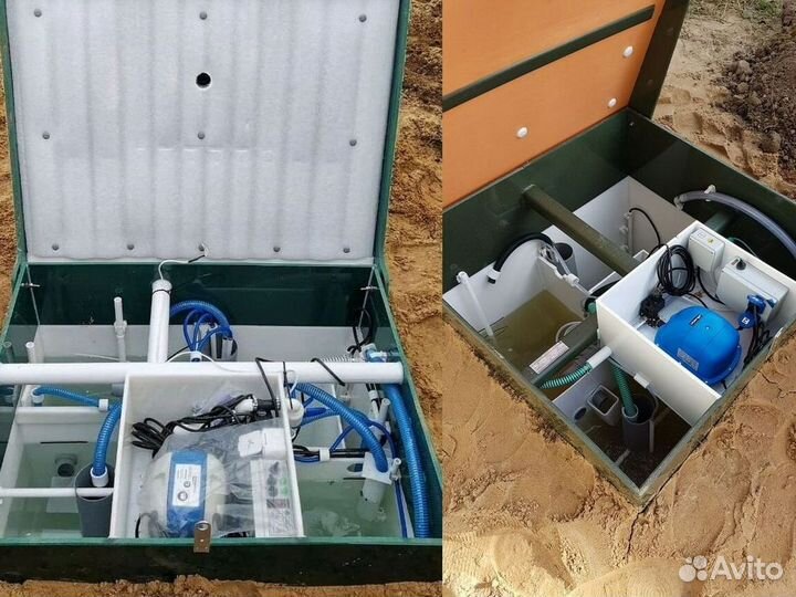 Септик для дома и дачи. Установка под ключ