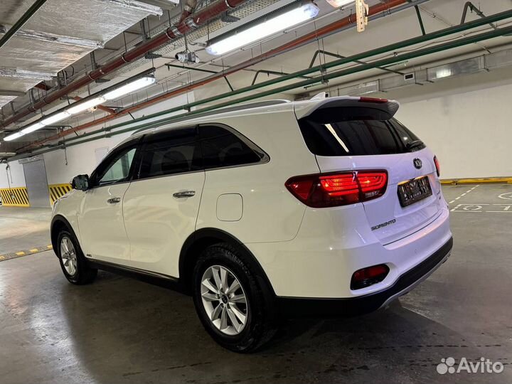 Kia Sorento Prime 2.2 AT, 2019, битый, 100 337 км