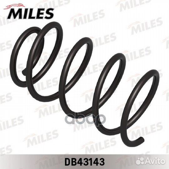 Пружина подвески hyundai accent 1.4/1.6 05- пер