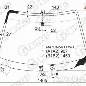 Новое Лобовое стекло Mazda Demio / Festiva Wagon 96