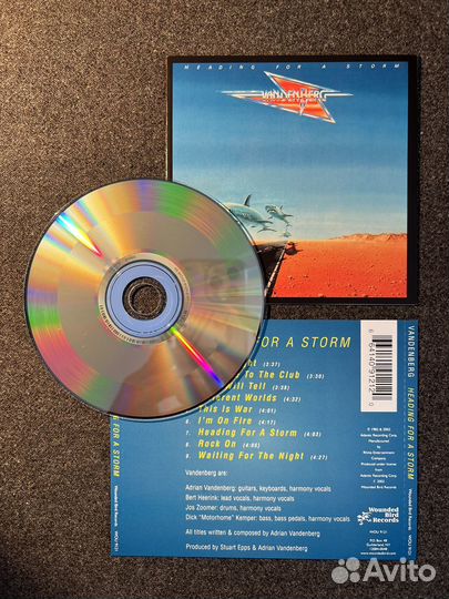 CD (rus) Vandenberg - Heading For A Storm (1983)