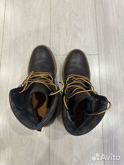 Ботинки timberland woolrich кожа