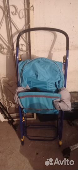 Санки раскладные зимние с чехлом накидкой