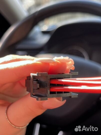 Разъем для резистора печки Citroen C4 Peugeot 307