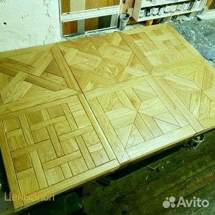 Модульный квадратный паркет