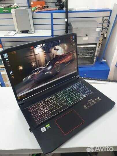 Acer Nitro 17 дюймовый игровой ноут на RTX 3060 6g