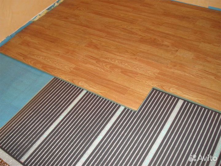 Инфракрасный теплый пол 100см*0,338мм