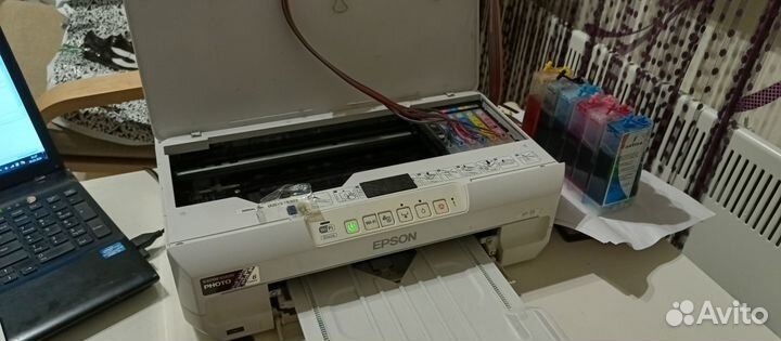 Фотопринтер Epson XP-55 с снпч, XP55