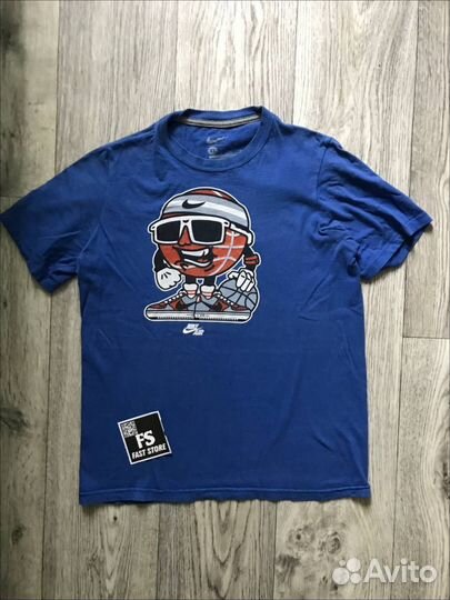 Винтажная футболка Nike s-m