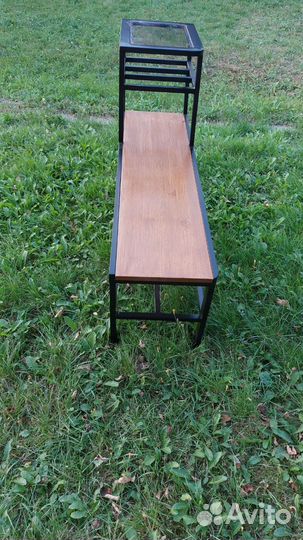 Банкетка в прихожую лофт