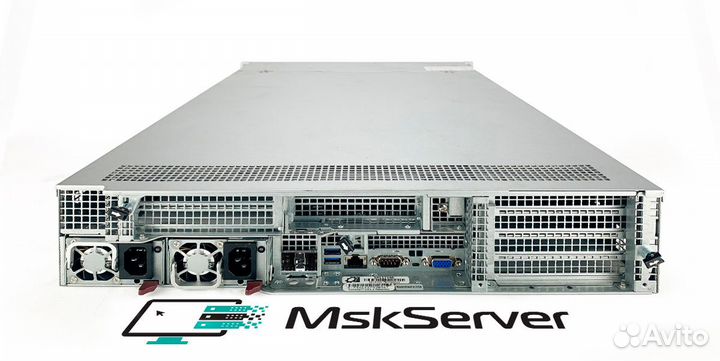 Сервер Supermicro 6028U-trtp+ 2x E5-2696v4 64Gb