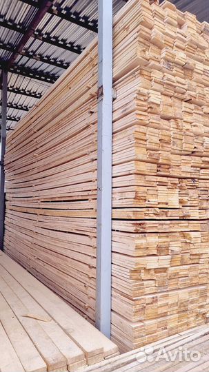 Брус обрезной 100х150х6000мм от производителя