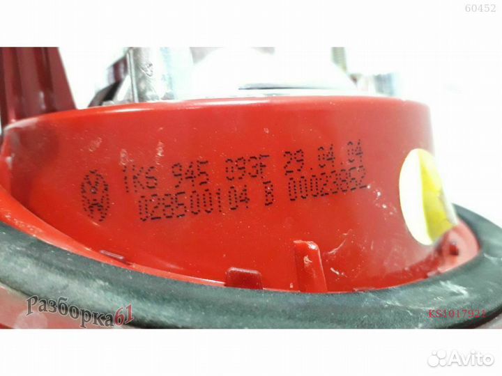 Фонарь volkswagen golf 5 Задний левый, внутренний