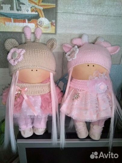 Интерьерные куклы ручной работы