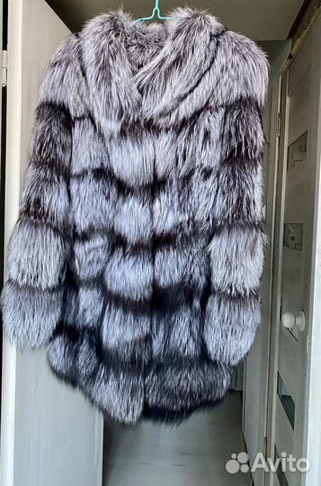 Шуба из чернобурки 44-46