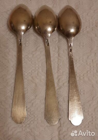 Серебряные чайные ложки СССР