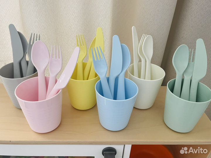 Набор детских столовых приборов IKEA