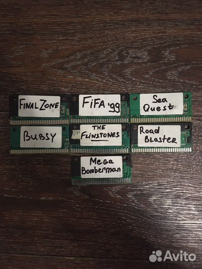 Картриджи sega