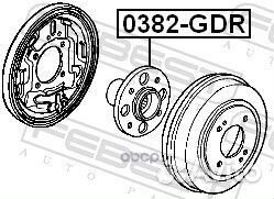 Ступичный узел задний