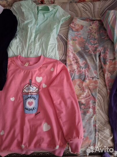 Детские вещи пакетом,на девочку,рост 146-152