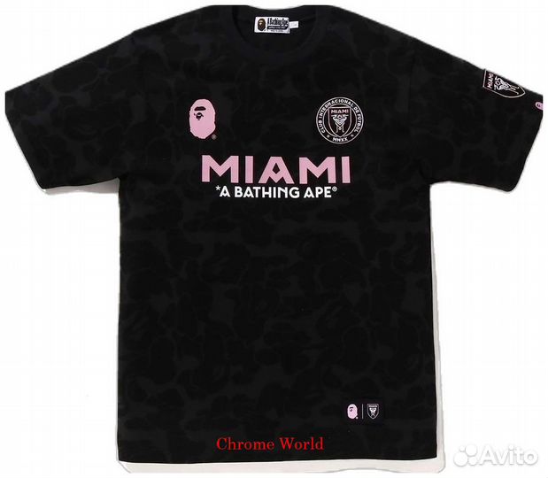 Футболка Bape Inter Miami