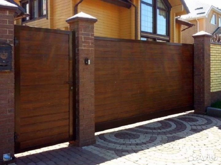 Ворота на дачу 