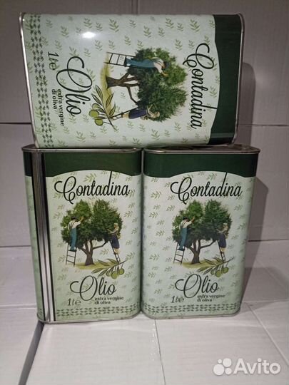 Оливковое масло 1л ж/б Италия Греция