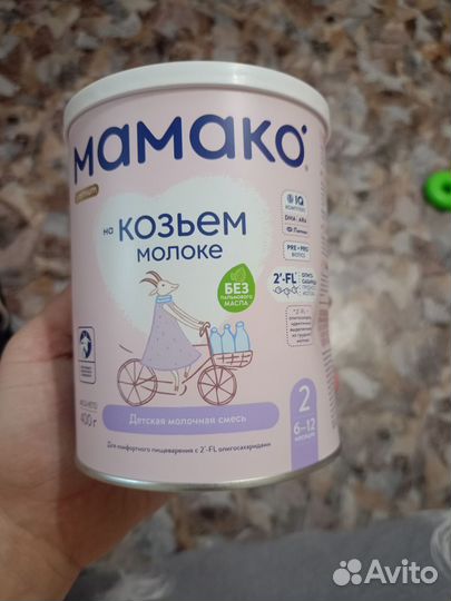 Детская смесь на козьем молоке Мамако 2