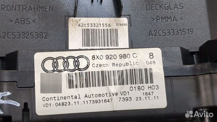 Щиток приборов Audi A1, 2012