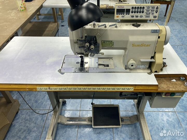 Двухигольная швейная машина SunStar