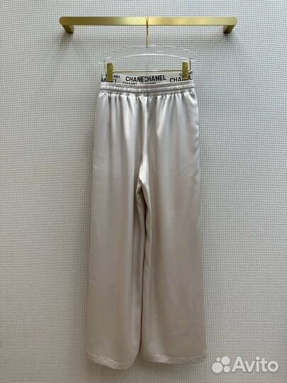Атласные Брюки Chanel