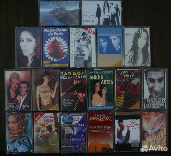 Аудиокассеты для магнитофона + чистые