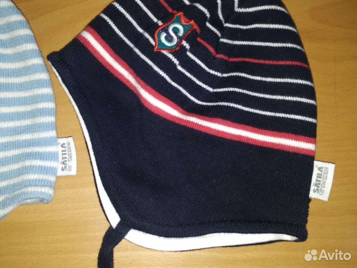 Шапки Перчатки мальчику до 2-3лет Весна