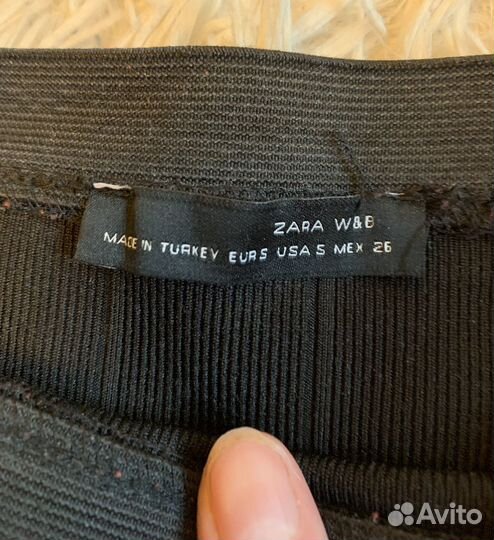 Юбка карандаш стрейч Zara XS-S