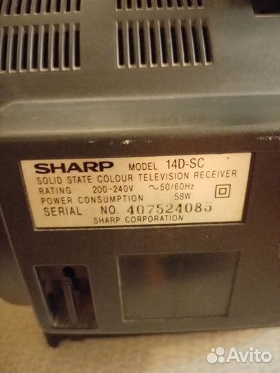 Телевизор sharp рабочий